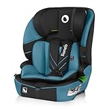 Lionelo LEVI FIX I-SIZE Kindersitz 76-150 cm bis zu 36 kg, Gruppe 1 2 3, Seitenschutz, 10 Grad Kopfstützenverstellung, ISOFIX und Top Tether Montage, R129 i-Size