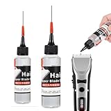 Haarschneidemaschinenöl, 2 Stück Scherkopf Öl Für Haarschneidemaschinen, 60 Ml Öl Für Haarschneidemaschinen Und Trimmer, Geruchloses Und Reibungsminderndes Trimmeröl Ideal Für Rasierer & Barttrimmer