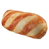 VANZACK Simulation Brot Kissen Weiches Kuschelkissen für Sofa Schlafzimmer Büro Lendenwirbelsäulenstütze Dekokissen Geschenk