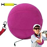 Golftrainerball | Swing Trainer Hilfsmittel mit Luftpumpe | Smart Ball Haltungskorrektur für Golfer Anfänger, Unterstützung der Haltungskorrektur Training