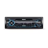 Sony DSX-A416BT Autoradio mit Dual Bluetooth, NFC, USB & AUX Anschluss, 35.000 Farben (vario color), Freisprechen und Mikrofon