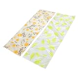 MAGICLULU 2Stücke Mikrowellenabdeckung Staubschutz für Mikrowelle mit Seitentaschen Wiederverwendbar Leicht zu Reinigen Atmungsaktiv und Langlebig Hält Wasser und Öl Fern