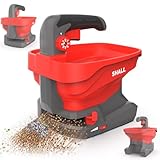 Shall Kabelloser Saatgutverteiler, 7 .2V Wiederaufladbarer Akku Elektrischer Düngerstreuer fur Streusalz Saatgut Dinger