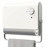 Heizlüfter Energiesparender für Badezimmer, Sandrem 2000W Wandheizlüfter für ca.30㎡,tragbare Keramik-Lüfterheizer,Trocknet Kleidung mit Thermostat,Kaltluft- & Warmluft-modus,Überhitzungs- & Kippschutz