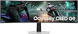 SAMSUNG Odyssey G9 G91SD, OLED, DQHD Super Ultra Wide Gaming Monitor, Bildwiederholrate 144 Hz & Reaktionszeit 0,03 ms (GTG)