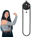 JIYINGHUI Heimfitness Endlosseiltrainer, Ganzkörpertraining Geräte- Aufhängbare Seilpulleymaschine, Zugseiltraining für Oberkörper & Core, 30kg Max. Widerstand