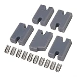 HavenDomicile 5er Pack Surfboard Fin Box Einsatz Kompatibilität Kit für FCS2 Board mit Metallbolzen Surf Fin Box Einsatz Dunkelblau