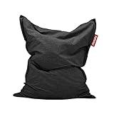 Fatboy Original Outdoor Bean Bag Dunklegrau - Garden Bean Bag - Seat Cushion for Outdoor Use - for Adults and Children - 180 x 140 cm