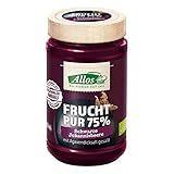 Allos Bio Frucht Pur 75% Schwarze Johannisbeere (2 x 250 gr)