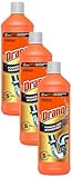 Drano Power Gel Rohrfrei Abflussreiniger, Rohrreiniger, für Küche & Bad, entfernt Verstopfungen, 3er Pack (1 x 1000 ml)