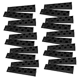 SHINEOFI 20-teiliges Abstandshalter-Set Für Die Tür- Und Fensterinstallation, Verstellbare Kunststoffkeile, Multifunktionale Nivellierscheiben Für Den Heim- Und Baubereich