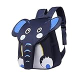 Ipetboom Schultasche für Schule Elefanten-Schultüte Elefant -Rucksack Kleinkinder -Rucksack Schulter Kinderrucksack Tasche für die frühkindliche Bildung Tierrucksack