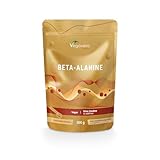 Beta Alanin reines Pulver 500g | Bis zu 500 Portionen | 16 Monate Vorrat | Laborgeprüfter Pre Workout und Sport Booster | Vegan & Ohne Zusatzstoffe | Deutsche Produktion Vegavero®