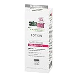 sebamed Trockene Haut Urea Akut 10% Lotion parfumfrei, Feuchtigkeits-Lotion mit Süßmandelöl für Männer und Frauen, lindert spürbar Juckreiz und hilft sehr trockene Haut zu glätten (200ml)