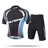 LSERVER-Kinder Radtrikot-Set (Fahrrad Trikot Kurzarm + Radhose)