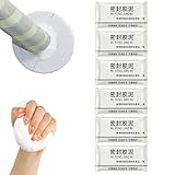 6 Stück Dichtungsmasse,Abdichtungsmasse Aussen Wasserdicht,Dichtungsmasse Wasserdicht,Schnellreparaturschlamm Für Abflussanschlüsse,Für Abflussanschlüsse,Wandlöcher,Klimaanlagenlöcher