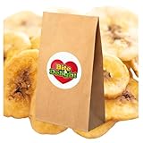 Bite & Delight 2kg Bananenchips ohne Zucker Gesunder Snack Getrocknete Bananen Perfekt für Müsli, Joghurt Reich an Ballaststoffen Vitaminen Banana Chips Ungesüßt