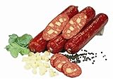 Food-United Käsestangerl 270 g geraucht Art Krakauer fein würzig mit einzigartiger Käsenote, geschroteten Pfefferkörnern, harmonisch-kräftiger Gewürzmischung und hohem Magerfleischanteil