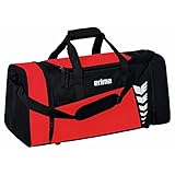 Erima Unisex Six Wings geräumige Sporttasche (7232303), rot/schwarz, S