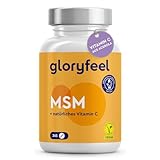 MSM 2000 mg + Vitamin C (Acerola) - 365 Tabletten, kompakteres Pulver als bei Kapseln - Veganes Methylsulfonylmethan - Laborgeprüft, ohne Zusätze