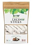 RAW Nature Kokos-Sticks Hundesnack | Zahnpflege Snack | Zahnpflege Hundeleckerlie | 100% Kokos | natürlich | ohne künstliche Zusätze (150 g)