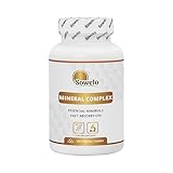 Sowelo - Mineral Complex, Mineralstoffe Komplex 120 Tabletten, Optimale Konzentration pro Portion, mit Neun Essentiellen Mineralstoffen und Spurenelementen, Hochwertige geprüfte Rohstoffe