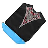 VALICLUD Wiederverwendbarer Erwachsenen Latz mit Vintage Waschbar und Verstellbar für Senioren und Menschen mit Behinderungen und Langlebig Schützt Kleidung vor Essensresten