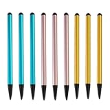 UYVPAER 6 Stück Stylus-Stifte Für Touchscreens, Universeller Ipad-Stift Mit Feiner Spitze Für Ipad, Handy/Ipad/Samsung/Android/Tablet Und Andere Touchscreens(Rosa, Gold, Himmelblau)