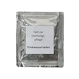 Fermit GLISSA Silikon-Armaturenfett O-Ring-verträglich und Nichttropfend für Trinkwasser Made in Germany (3 Gramm)