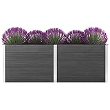 TEKEET Dieser Artikel- Garten-Hochbeet 250 x 50 x 91 cm WPC Grey-Nice