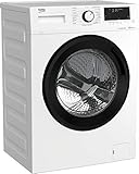 Beko WML71465S b300 freistehende Waschmaschine, 7 kg, Waschvollautomat, 1400 U/min, Bluetooth, AquaWave, ProSmart Inverter Motor, Nachlegefunktion, Fleckenprogramm, Weiß