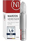 N1 Warzen Vereiser - [für bis zu 40 Warzen] - Medizinprodukt für gewöhnliche Warzen und Dornwarzen - Warzen Vereisung, Warzenentferner, Warzen entfernen hygienisch & sicher