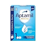 Aptamil Pronutra 1 – Anfangsmilch von Geburt an – Im praktischen 1,2 kg Vorratspack und ohne Palmöl