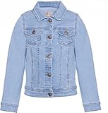 KIDS ONLY Mädchen Konsara Light Blue Dnm Jacket Noos Jacke, Light Blue Denim, 140 EU