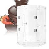 Elektrische Schokoladen-Fondue-Brunnenmaschine Abdeckung – 4–7 Ebenen für Partys und Hochzeiten, ideal für heiße Schokoladen-Fondue-Events