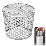 Dachrinnen Laubschutz 304 Edelstahl, Regenrinnen Laubschutz, Fallrohrschutz, Fallrohrfilter, Laubschutz Dachrinne, Fallrohrschutz Dachrinnenschutz Für Dachrohre, Abflüsse Und Fallrohre (63-75mm)