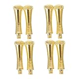 Vaguelly 10 Stück Scherenschwanznagel Nagelknipser nagelhautmesser Scherennagel für Haustiere Nagel-Kit Abs Zehe Scherenschwanz- dekorativer Haarschneider-Nagel Rostfreier Stahl Golden