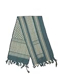 'Brandit Shemag Scarf, Petrol-Khaki, 110x110