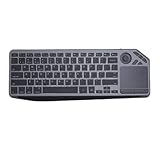 SENECESLI Kabellose Bluetooth-Tastatur mit Touchpad, 2,4 G Kabellose TouchTV-Tastatur mit 1000 MAhAkku für Laptop-Tablet