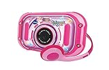 VTech KidiZoom Touch 5.0 pink – Kinderkamera mit Touchscreen, Selfie- und Videofunktion, Effekten, Spielen und vielem mehr – Für Kinder von 5-12 Jahren