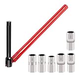 txuzong 8-14mm Universal Standhahnmutterschlüssel Faltbar - Rechtwinkliger Wasserhahn Montageschlüssel für Unterputz- & Bodenwasserhähne - Aus Hochfestem Stahl für Sanitärinstallationen & Reparaturen