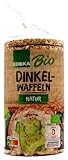 Edeka Bio Dinkel-Waffeln Natur, 12er Pack (12 x 120g)