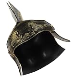 TOGEVAL Römischer Ritterhelm aus Leichtem Mittelalterliches Cosplay accessoire für Männer Vielseitig für Faschingskostüme Mottopartys und Rollenspiele Geeignet