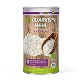 Vita2You Guarkernmehl Bio 250g - 5000CPS höchste Bindekraft - Glutenfrei - Bindemittel - Guar Gum Pulver - Vegan und ökologisch - Premium Qualität