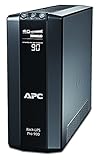 APC by Schneider Electric Back UPS PRO USV 900VA Leistung - BR900G-GR - inkl. 150.000 Euro Geräteschutzversicherung (5-Schuko Ausgänge, Stromsparfunktion, Multifunktionsdisplay)