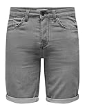 Herren O&S Denim Capri Jeans Shorts 3/4 Bermuda Pants Sommer Hose Kurze Freizeit Trousers ONSPLY