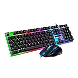 Homoyoyo Set Kabelgebundene Und Tastatur Computermaus Tastatur Tastatur Computer Kabel Tastatur Und Gaming Tastatur Und Tastatur Kabelgebundene Gaming Und Tastatur