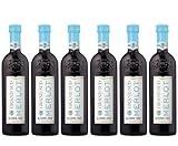 Grand Sud - Alkoholfreier Rotwein, Runder und fruchtiger Merlot (6 x 0,25 L)