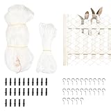 Katzennetz Balkon – Anti-Fall Katzensicherheitsgitter für Wohnung – Haustierschutznetz für Tür, Terrasse, Tor, Treppen, Balkonfenster