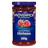 Mövenpick Gourmet-Frühstück Himbeere, Premium Fruchtaufstrich, 250 g